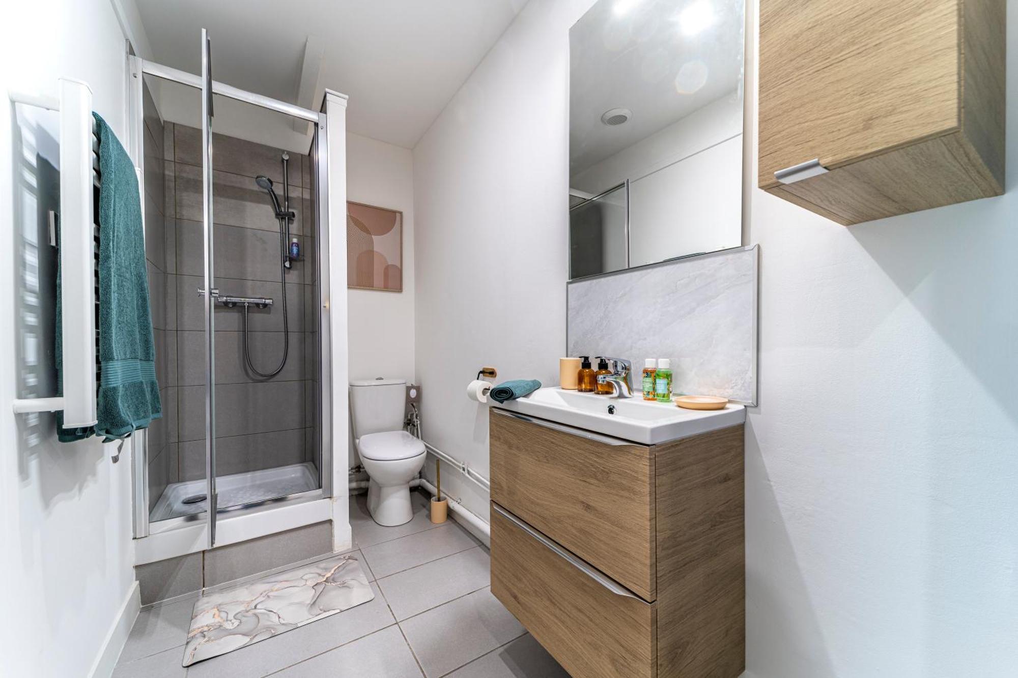 Le Cosy - Free Parking - Proche Gares Lille - Netflix - Wifi Διαμέρισμα Mons-en-Baroeul Εξωτερικό φωτογραφία